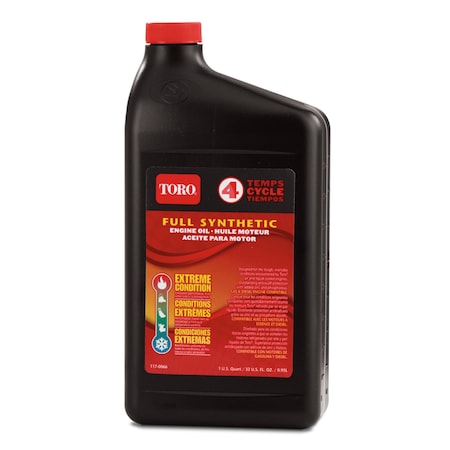 Toro Toro 10W-30 4-Cycle Synthetic Motor Oil 32 oz 1 pk 138-6053A
